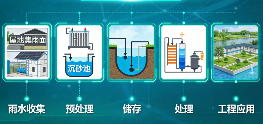 雨水收集处理技术全流程解析及工程应用指南(图2)